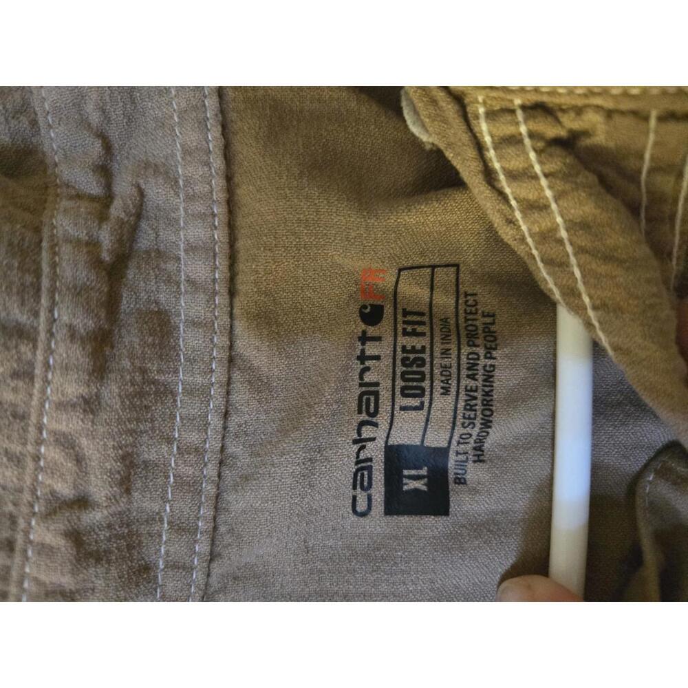 Carhartt FR Loose Fit Men's Casual Shirt XL - Picture 2 of 3